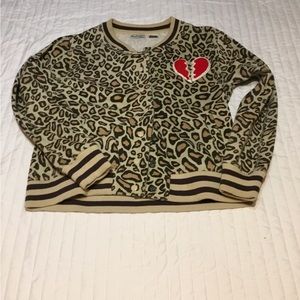 Leopard print jacket